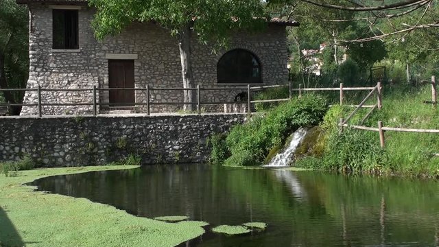 Antico mulino di Castelpetroso, piccolo paese della provincia di Isernia, Molise