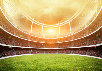 Naklejka premium stadium