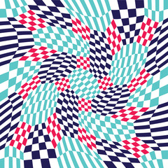 Fototapeta premium Vector hipster abstract geometry pattern 3d,color red seamless geometry background,subtle pillow and bed sheet pattern design,creative abstract art deco pattern,hipster fashion print
