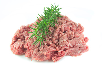 Carne macinata magra e di rosmarino