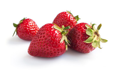 Ripe strawberry