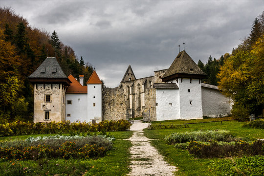 Zicka kartuzija (zice charterhouse) Carthusian monastery  Sloven