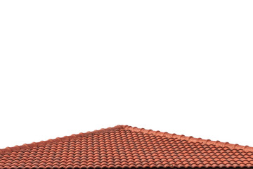 roof tiles White background