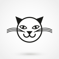 Vector cat icon