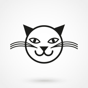 Vector cat icon