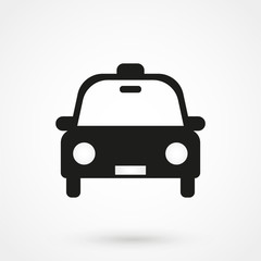 Obraz premium taxi icon vector