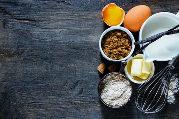 Ingredients for baking