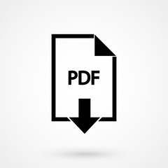 pdf icon vector
