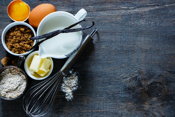 Ingredients for baking