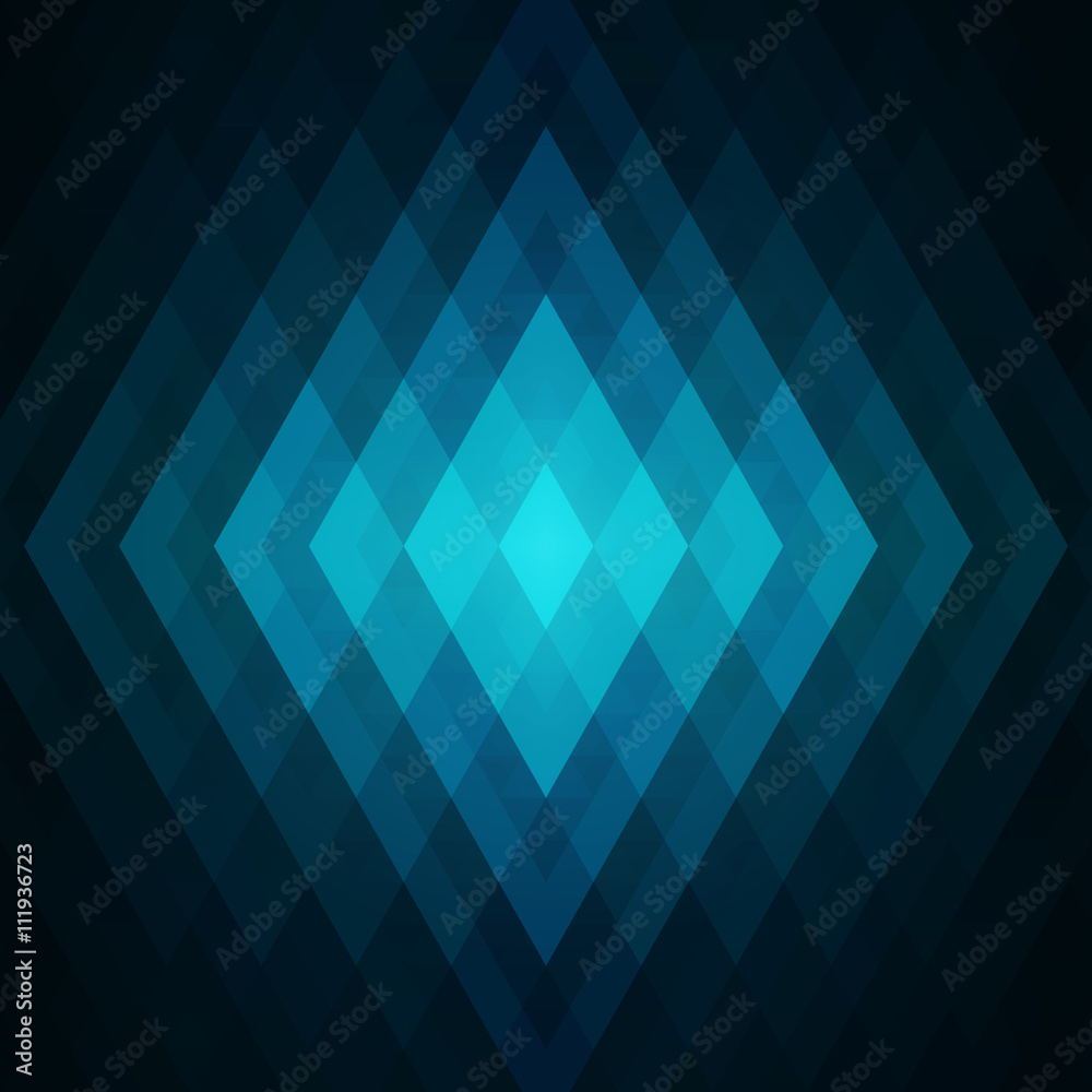 Poster abstract polygon background in modern style. soft color transitions create a mesh
