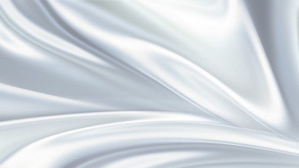 White silk background