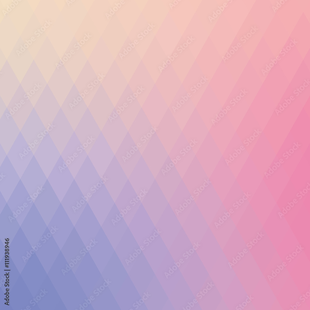 Poster abstract polygon background in modern style. soft color transitions create a mesh