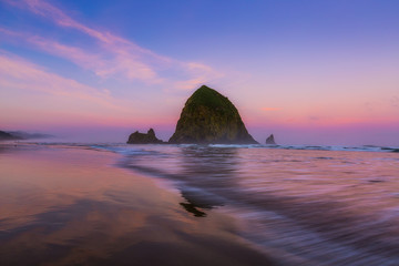 Sunrise of Cannon Beach, Oregon