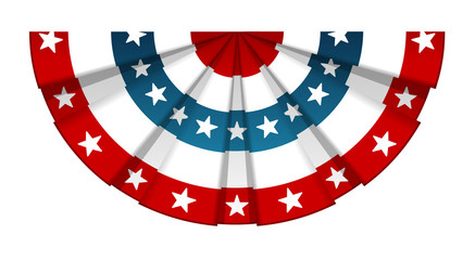 bunting american flag