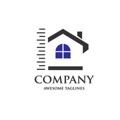 Naklejka premium home design, creative design projects. Real estate