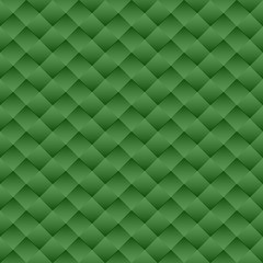 Wallpaper with geometric seamless pattern green background