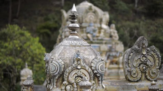 Ethnik temple in Sri Lanka