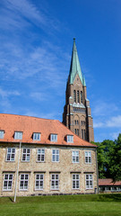 Fototapeta premium Dom of Schleswig in Schleswig-Holstein, Germany!!