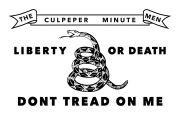 The Culpeper Minutemen flag, Authentic version