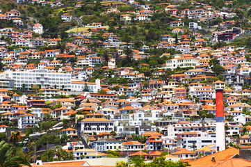 View of Funchal, Madeira island, Portugal