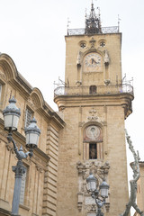 Tower of City Hall, Aix-en-Provence; France