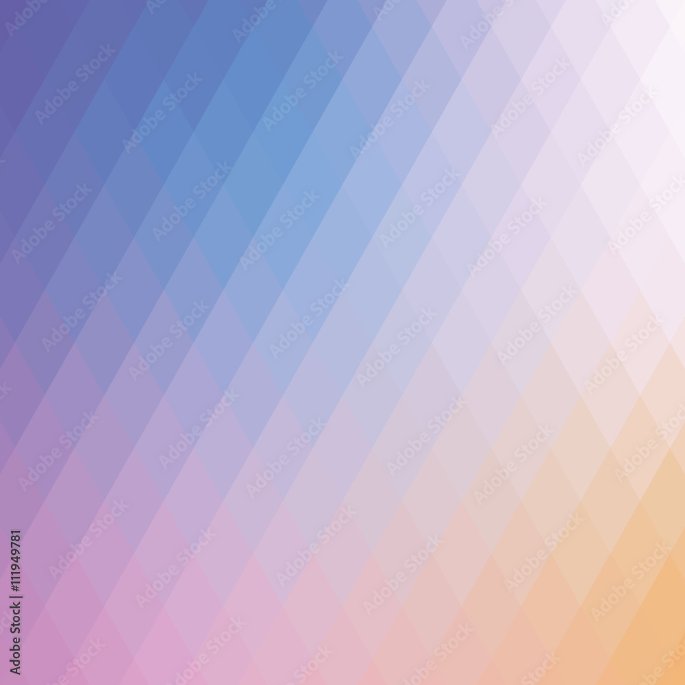 Aufkleber abstract polygon background in modern style. soft color transitions create a mesh.