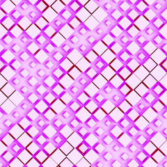 Fototapeta premium pink seamless background made of diagonal arranged cubes in different sizes 