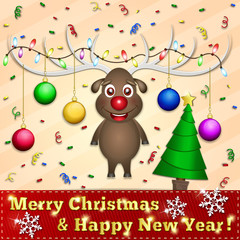 Merry christmas happy new year