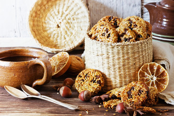 Cookies from sesame seeds