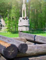 Water well in the old village.