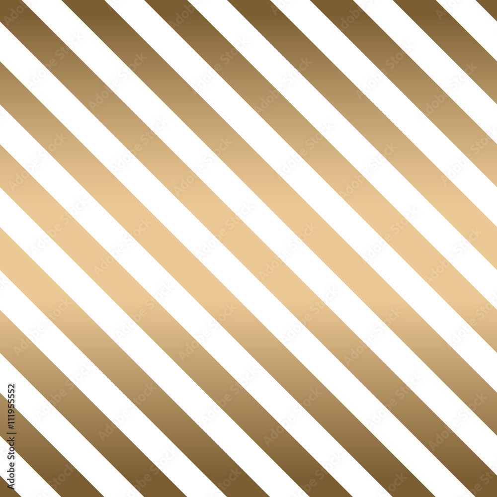 Aufkleber Classic diagonal lines pattern on white. Vector design