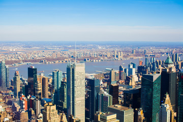 Fototapeta na wymiar New York. Manhattan. Empire State Building. USA