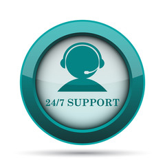 24-7 Support icon