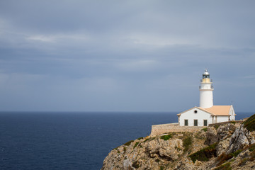 Fototapeta na wymiar Lighthouse Cala Ratjada