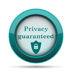 Privacy guaranteed icon