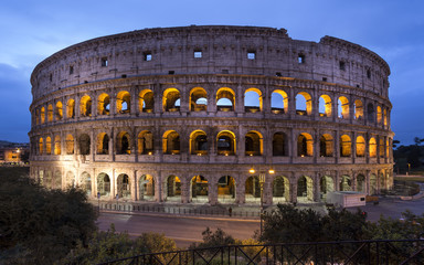 Fototapeta na wymiar Colisée Rome Italie