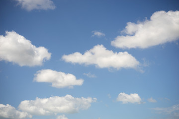 Naklejka na ściany i meble Summer sky background.