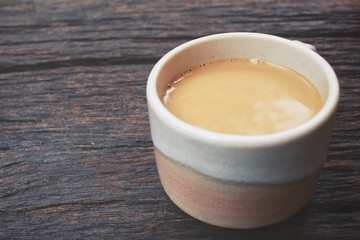 Hot coffee