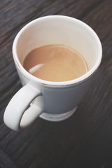 Hot coffee