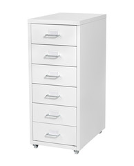 White Cabinet with drawers