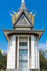 Fototapeta na wymiar Killing Field National Monument, Phnom Penh. Cambodia