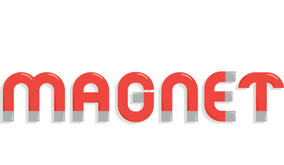Magnet Typography