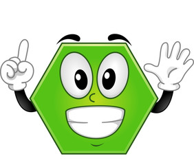 Mascot Polygon Hexagon