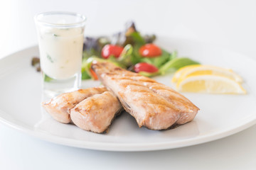 mackerel fish steak