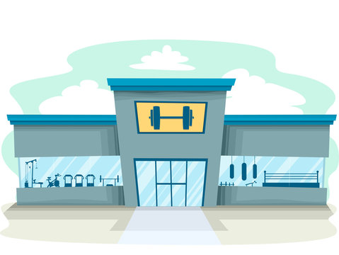 recommend clip art: Fitness Gym