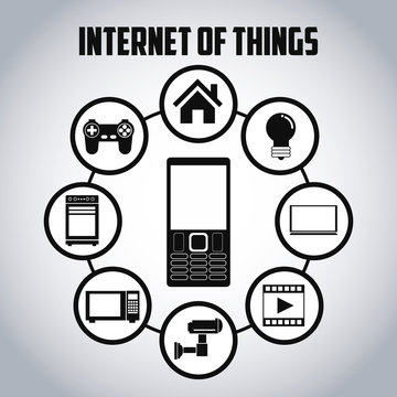 Internet of things icon set design