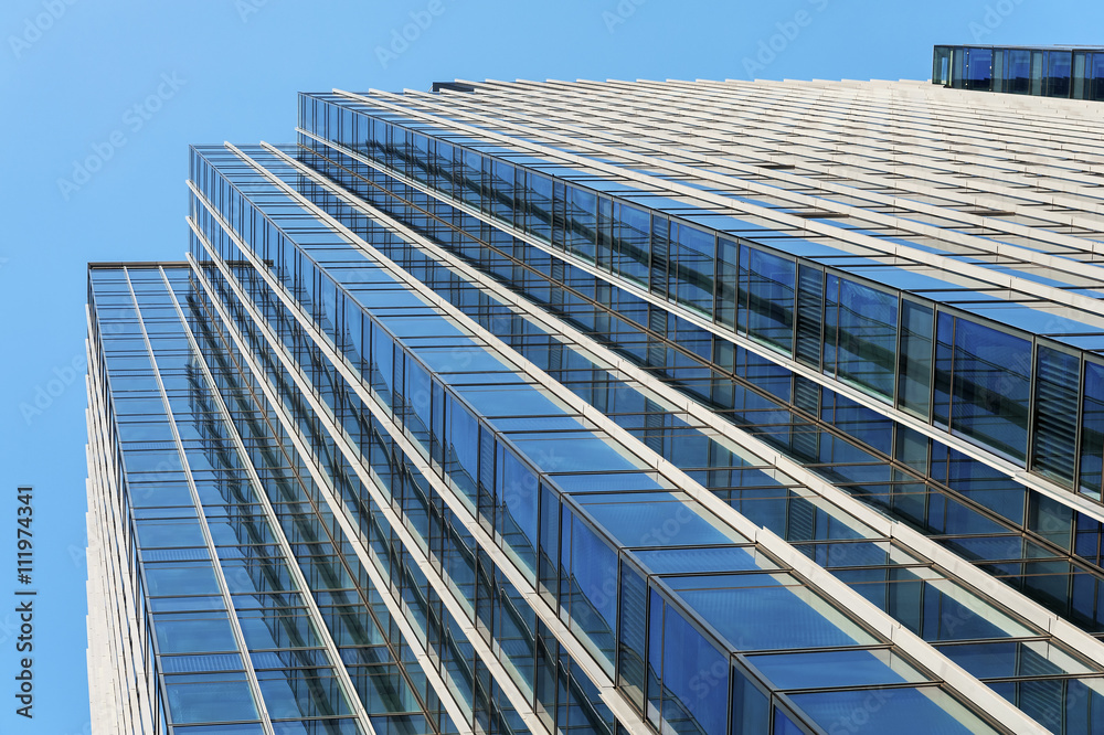 Aufkleber building abstract