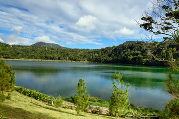 Fototapeta na wymiar Linau lake in Tomohon