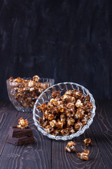 Sweet chocolate popcorn
