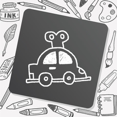 toy car doodle drawing
